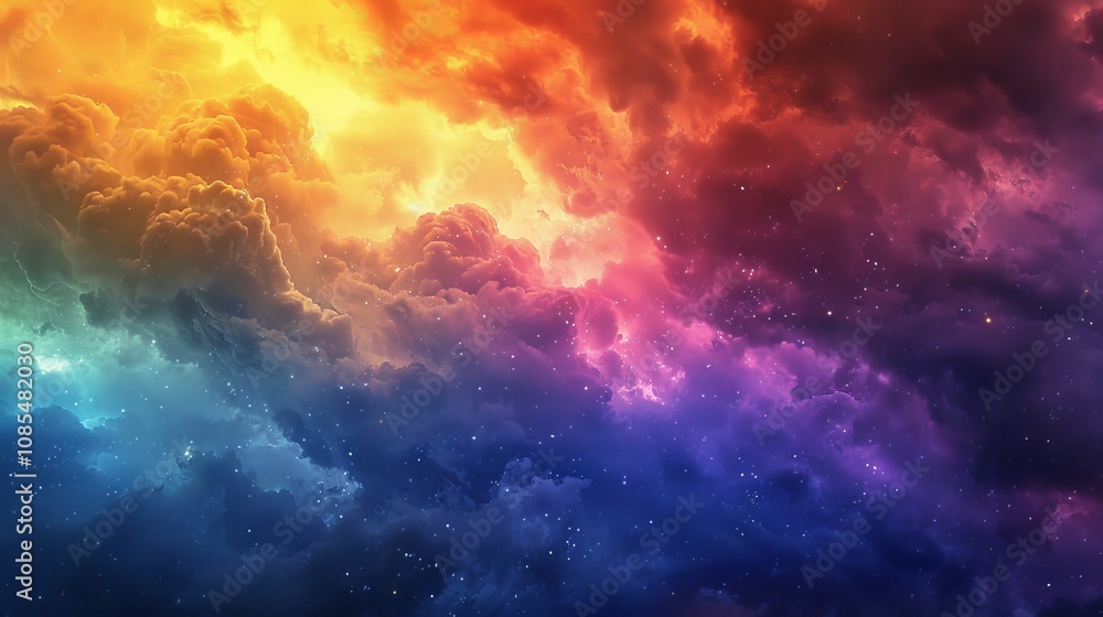 Fototapeta premium colors storm 