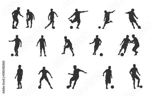 Futsal players silhouette, Futsal players svg, Futsal football players silhouette, Football players svg, Futsal svg, Players silhouette.