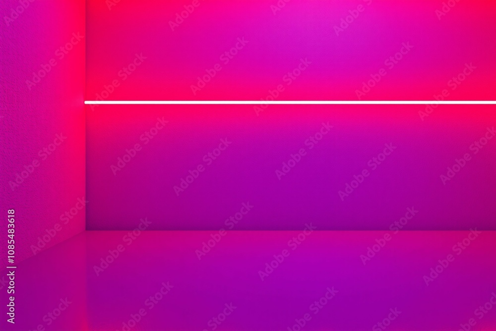 Gradient Wall with Red and Purple Neon Lighting.generative AI
Gradient Wall with Red and Purple Neon Lighting.generative AI