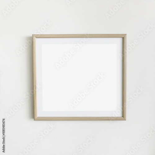 Best Frame mockup in modern room interior.