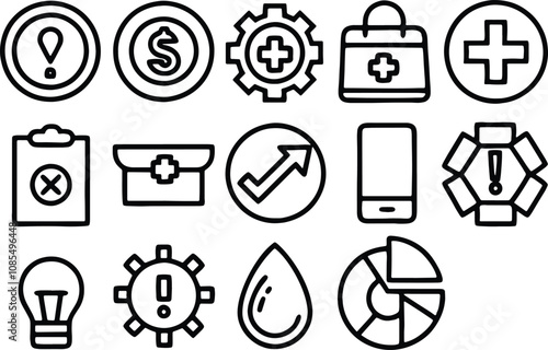 set of vector icons
