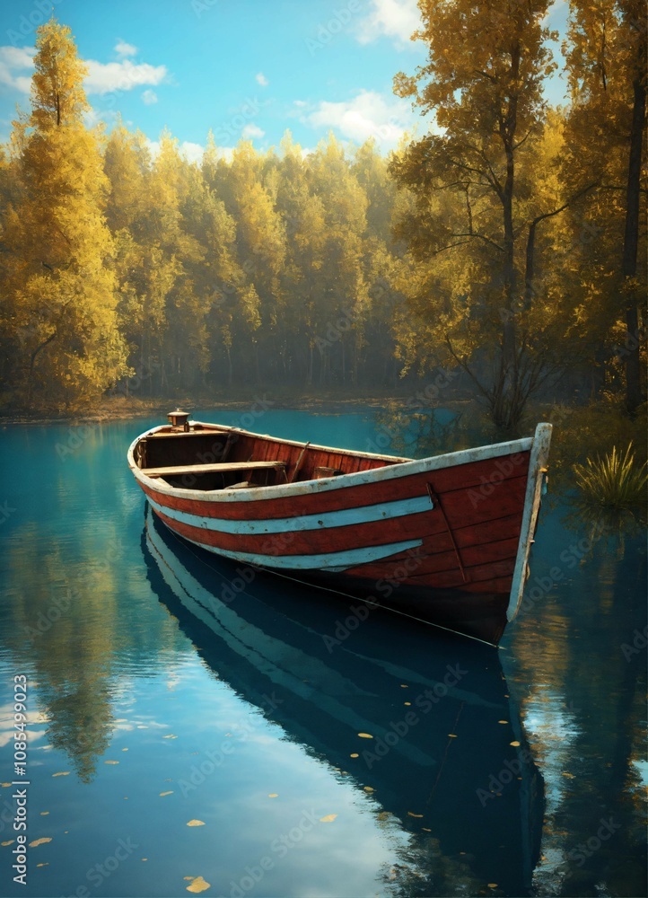 boat on the river boat on the river