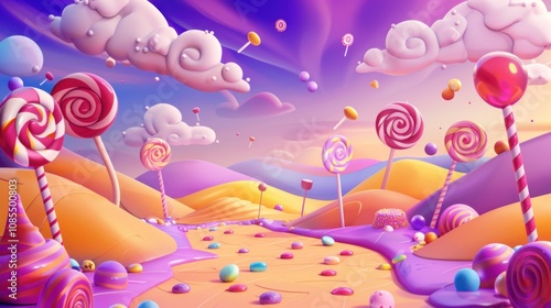 Candyland: A Whimsical World of Sweets