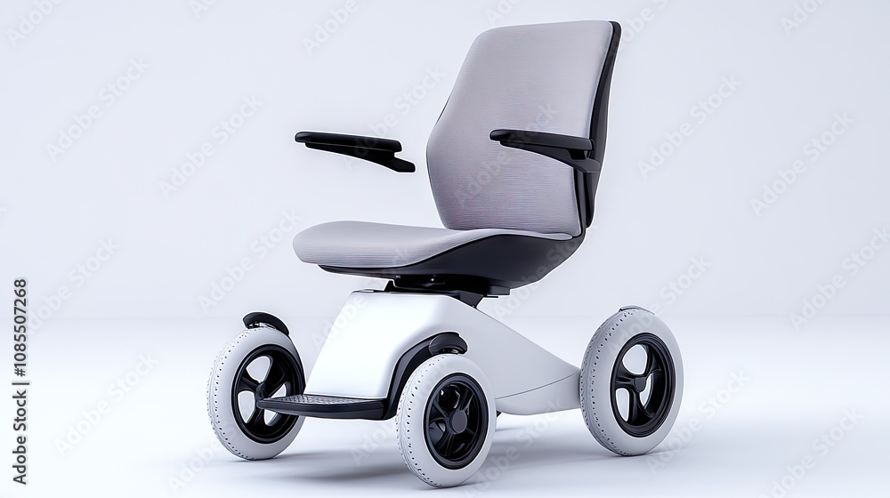 Innovative wheelchair design enhancing comfort and functionality in a corporate office setting with advanced technology integration Innovative wheelchair design enhancing comfort and functionality in a corporate office setting with advanced technology integration