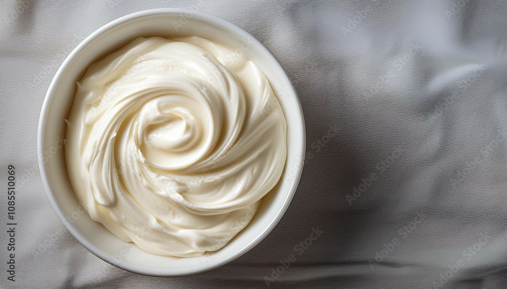 mascarpone cream cheese top view mascarpone cream cheese top view