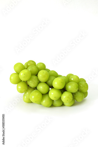green peas isolated on white