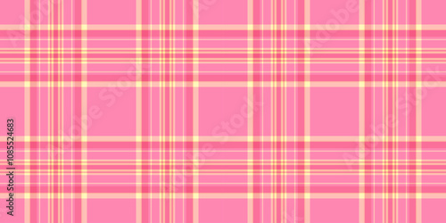Shop texture check pattern, festival tartan seamless textile. Hounds vector plaid background fabric in red and light colors.