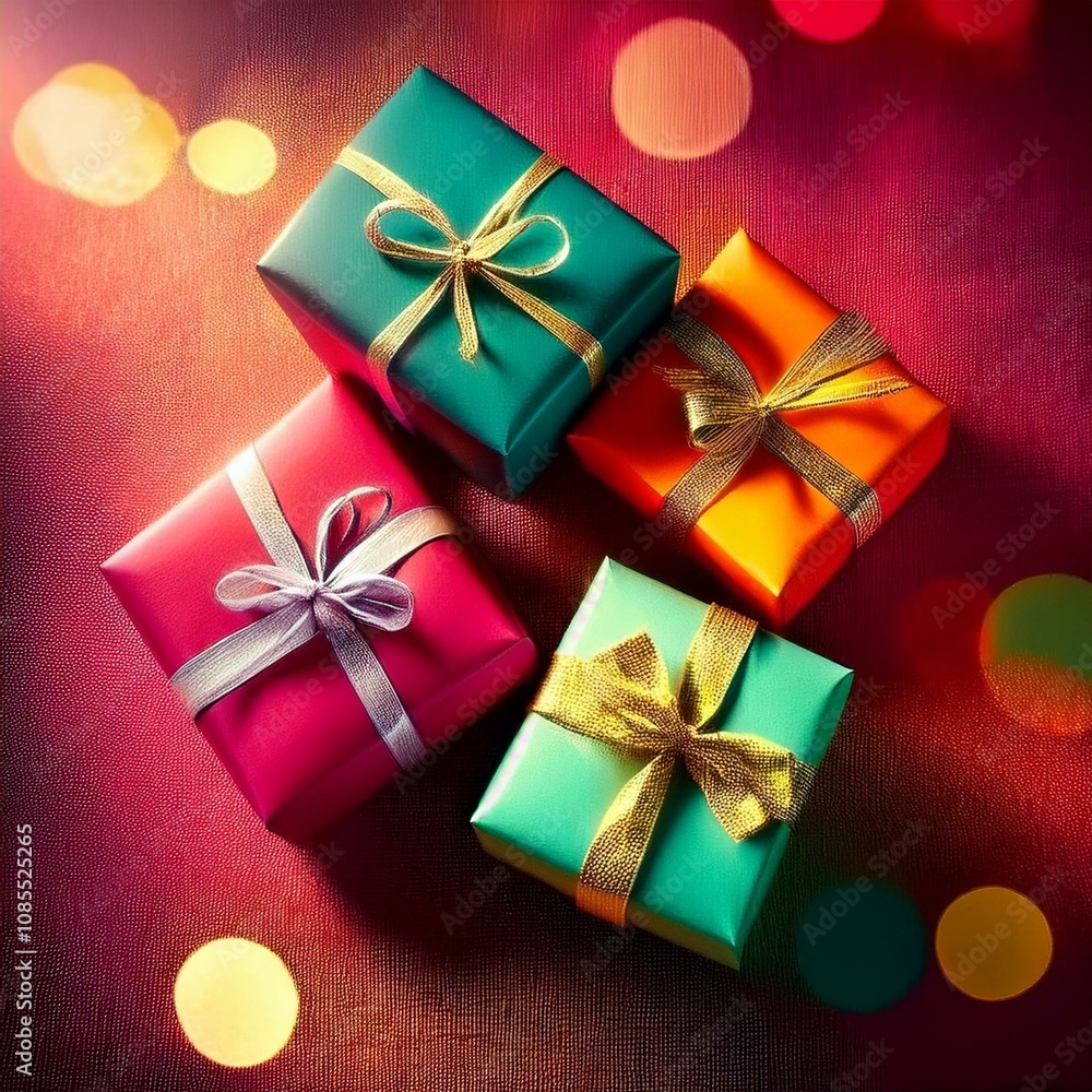 beautiful multi colored christmas presents beautiful multi colored christmas presents