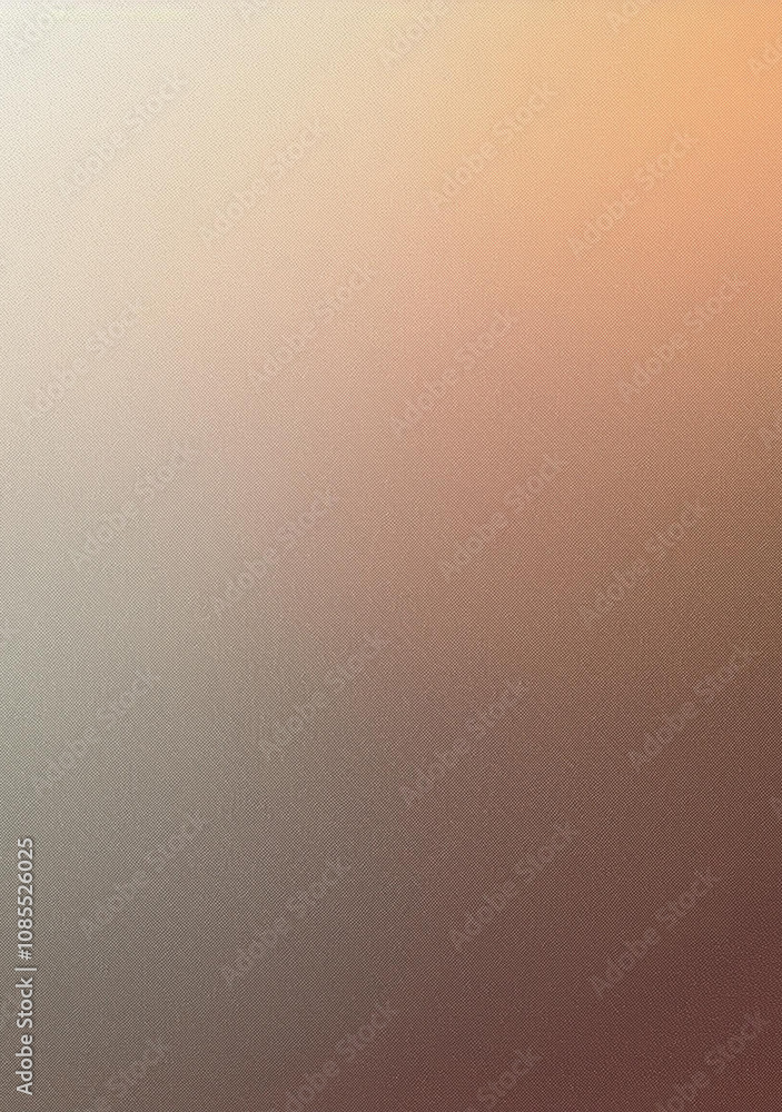 Fototapeta premium Beige gray grainy gradient background poster backdrop noise texture, vertical background, copy space
