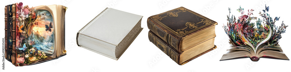 Art Book – A Book Featuring Images and Information About Art and Artists Isolated on Clear White Background Highly Detailed Art Book – A Book Featuring Images and Information About Art and Artists Isolated on Clear White Background Highly Detailed
