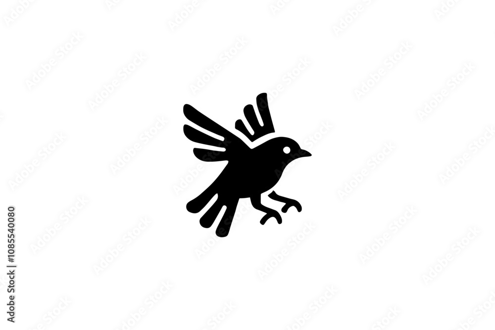 Naklejka premium Bird Logo