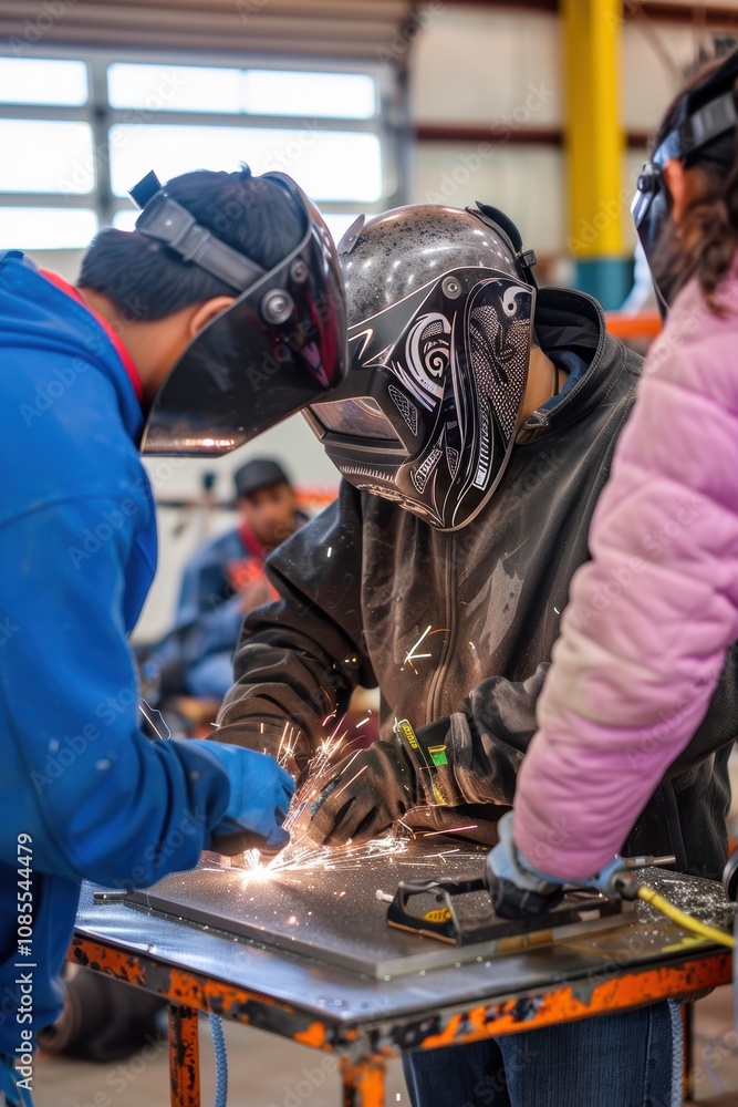 Hands-On Welding Training Session: Techniques and Safety for Students Hands-On Welding Training Session: Techniques and Safety for Students