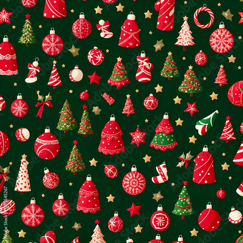 christmas seamless pattern