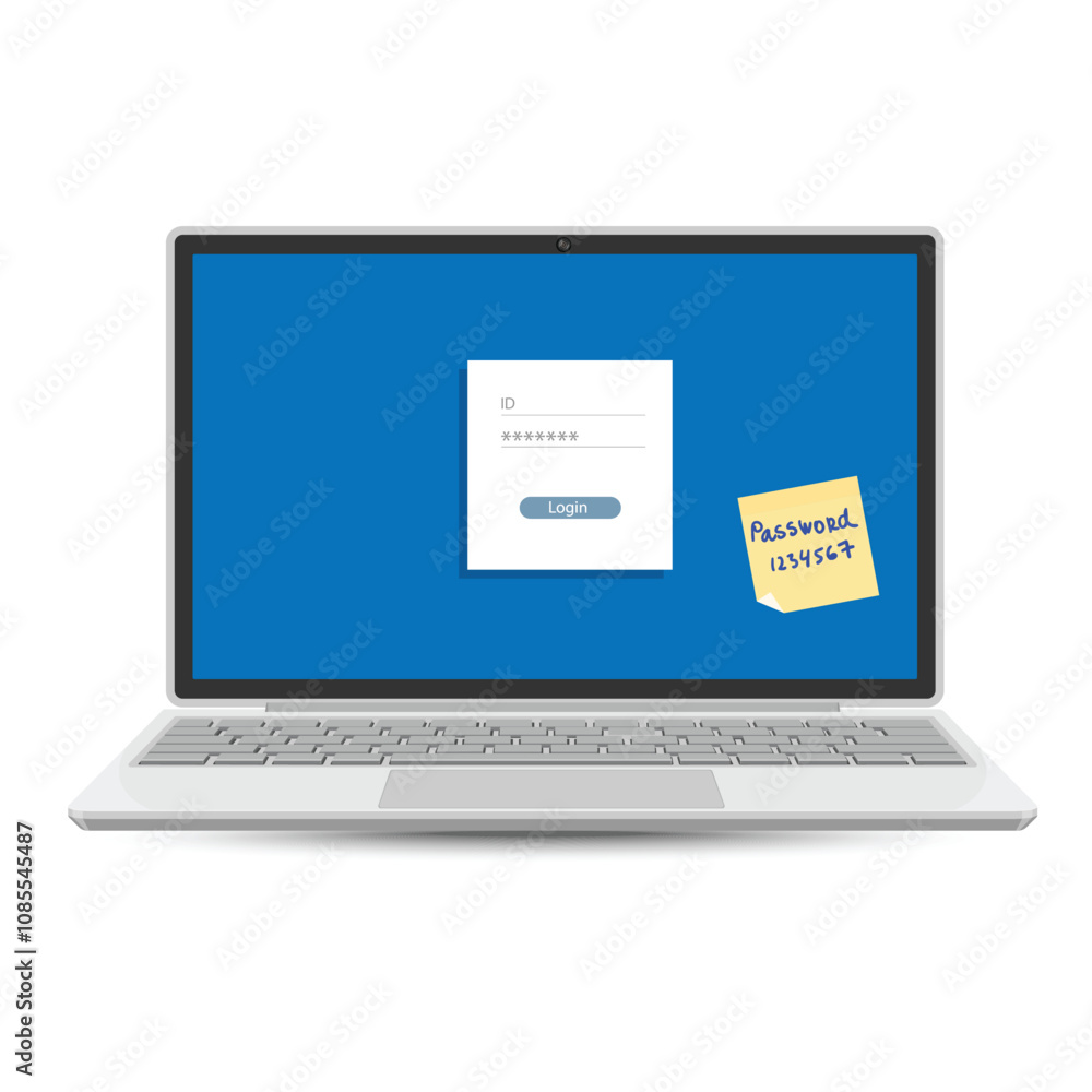 Password theft. Cyber security concept. Danger virus, cyber fraud Password theft. Cyber security concept. Danger virus, cyber fraud
