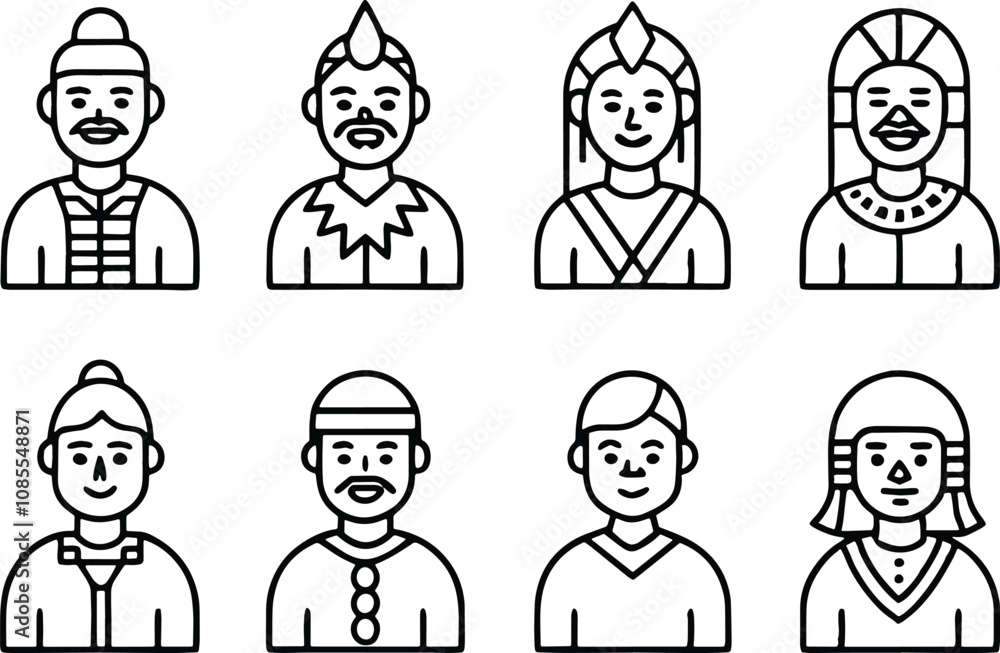 set of people set of people
