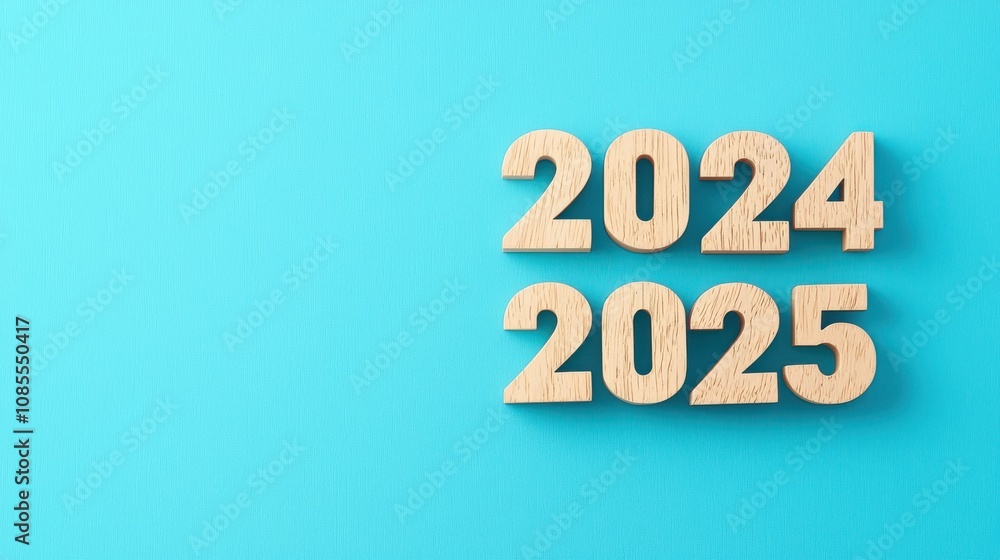 A simple, vibrant image featuring the years A simple, vibrant image featuring the years