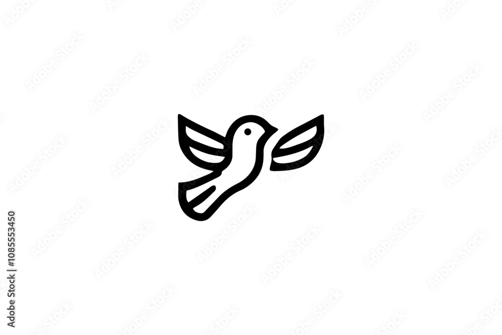 Obraz premium Bird Logo