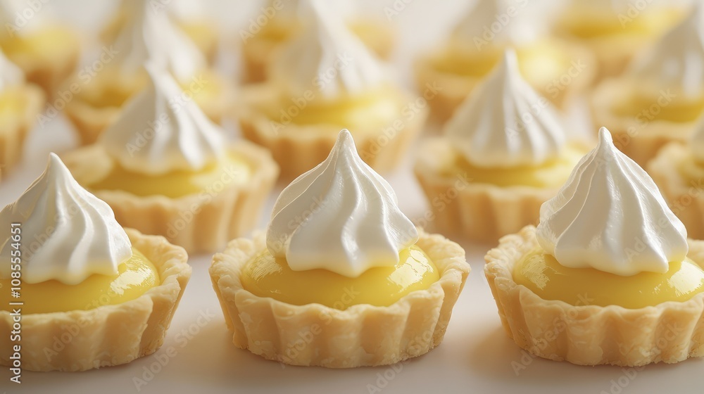 Mini Lemon Tarts with Crisp Crust and Soft Meringue Mini Lemon Tarts with Crisp Crust and Soft Meringue