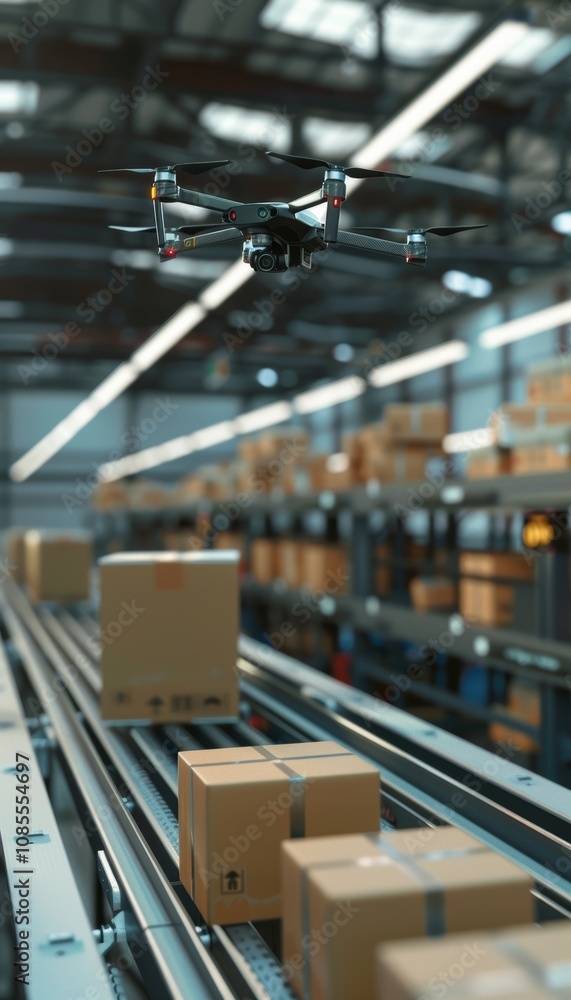Advanced Drone Technology in Logistics: Package Sorting and Shipping Automation Advanced Drone Technology in Logistics: Package Sorting and Shipping Automation