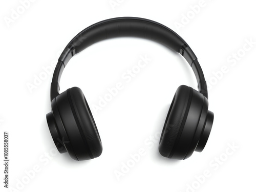 Black wireless headphones designed for immersive sound experience during music listening and gaming at home or on-the-go