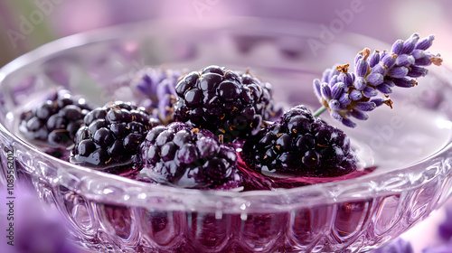 Explore Creative Mixology with Delicate Blackberry Lavender Infused Water for Impressive Entertaining photo