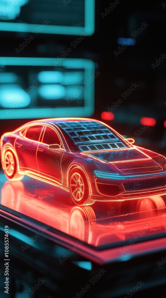 Retro fast food car show neon city digital art vibrant environment futuristic viewpoint conceptual design for seo impact Retro fast food car show neon city digital art vibrant environment futuristic viewpoint conceptual design for seo impact