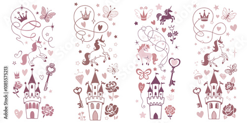 seamless fairy tale background