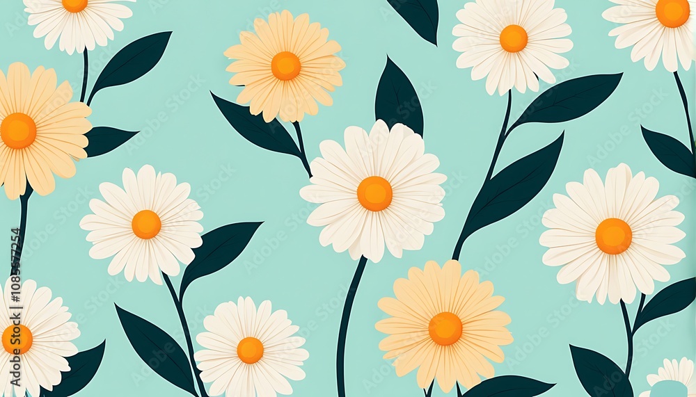 Obraz premium Flower background