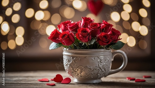 Valentine's Day interior decor