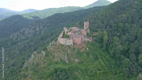 Wallpaper Mural Castles of the Ribeauvillé, France Torontodigital.ca