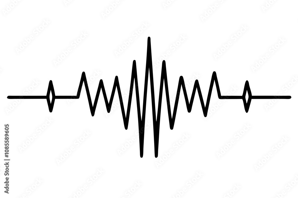 Sound wave icon, Sound wave audio vector, Sound wave sign Sound wave icon, Sound wave audio vector, Sound wave sign