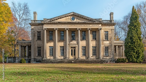 Grand Greek Revival Home with Front Porch