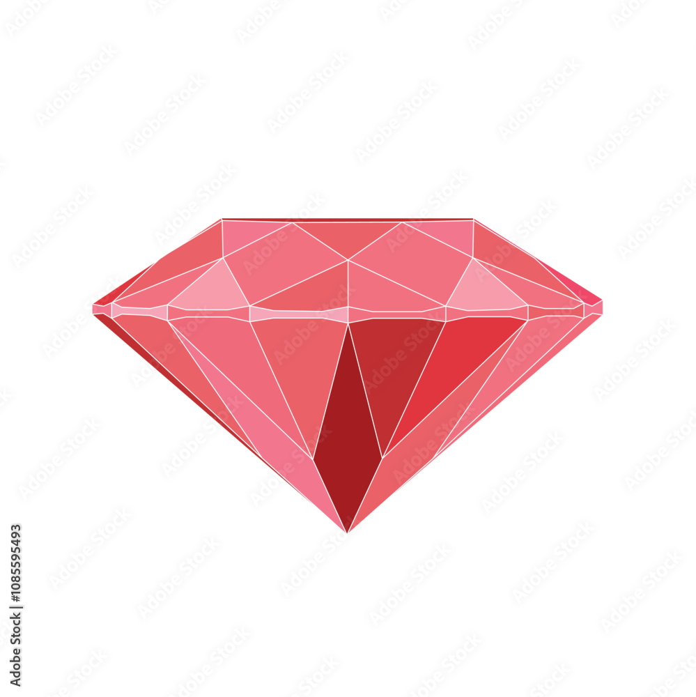 Diamond icon vector. diamond gems vector icon Diamond icon vector. diamond gems vector icon