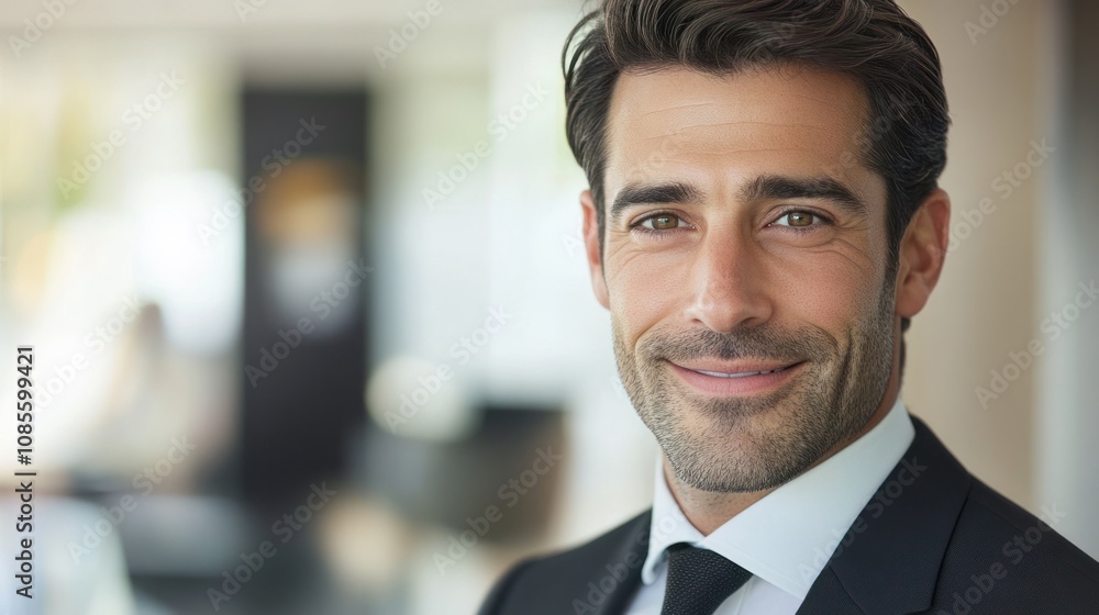 Smiling Businessman Portrait Smiling Businessman Portrait
