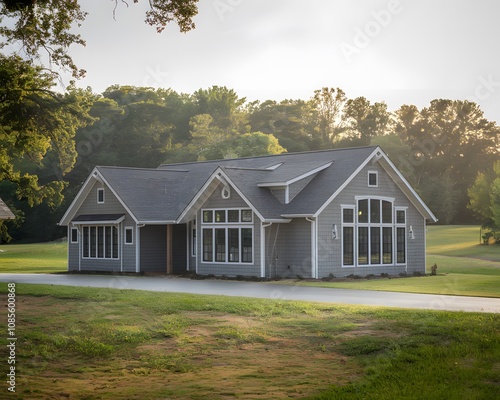 Mockup of a house 