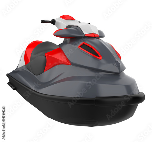 Water Scooter Personal Watercraft Isolated photo