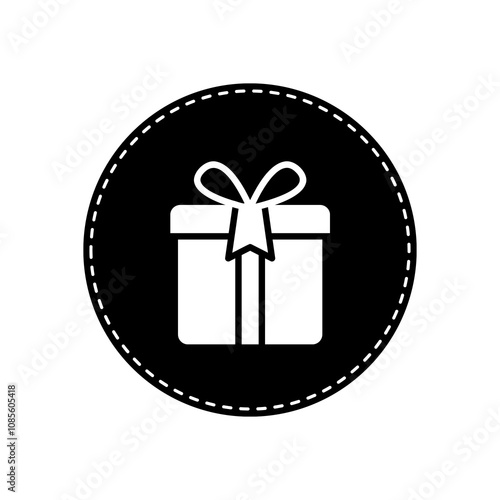 A gift box icon