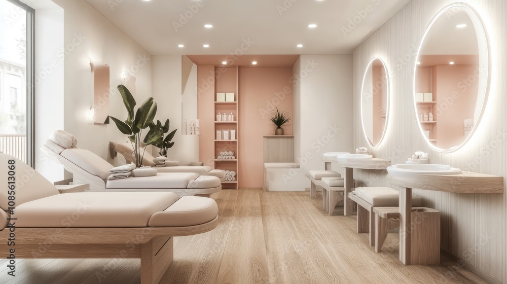 Fototapeta premium Modern Spa Interior Design