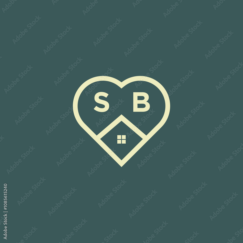 initial letter real estate logo design stock vector initial letter real estate logo design stock vector