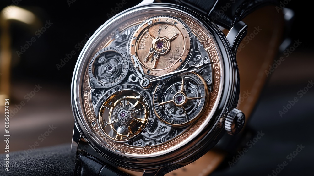 Intricate gears in a refined timepiece showcase masterful engineering and exceptional accuracy. Intricate gears in a refined timepiece showcase masterful engineering and exceptional accuracy.