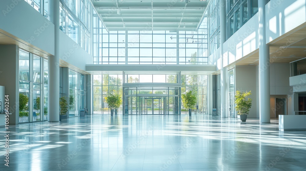 Modern Office Lobby Modern Office Lobby