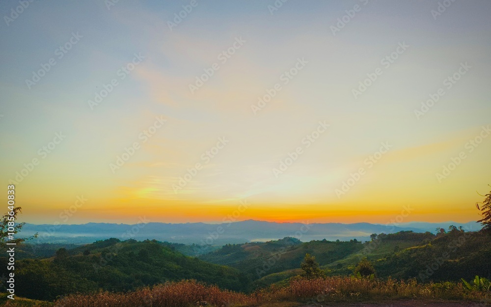 sunrise in the mountains sunrise in the mountains