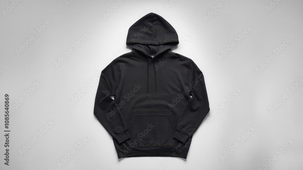 A stylish black hoodie with a front pocket and drawstring hood, perfect for casual outings or lounging at home. Comfortable and versatile. A stylish black hoodie with a front pocket and drawstring hood, perfect for casual outings or lounging at home. Comfortable and versatile.