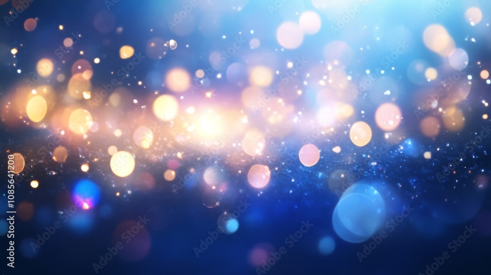 Abstract Sparkling Lights Background - Festive and Bright Abstract Sparkling Lights Background - Festive and Bright