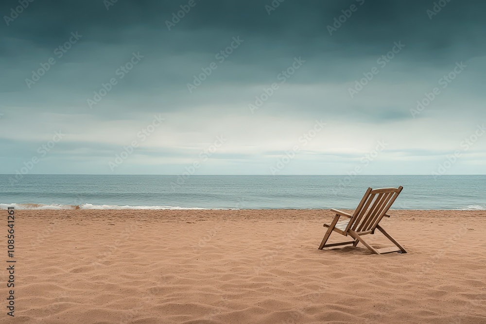 MAINE-OLD ORCHARD BEACH. Beautiful simple AI generated image MAINE-OLD ORCHARD BEACH. Beautiful simple AI generated image
