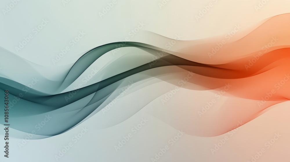 Abstract Art: Flowing Lines and Color Gradients Abstract Art: Flowing Lines and Color Gradients