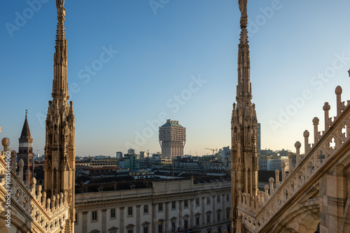 Obraz na płótnie Milano, lombardia, italy, italia w salonie
