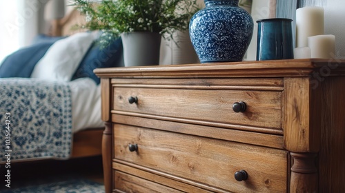Nightstand furniture dresser drawer