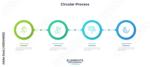 Modern Infographic Vector Template
