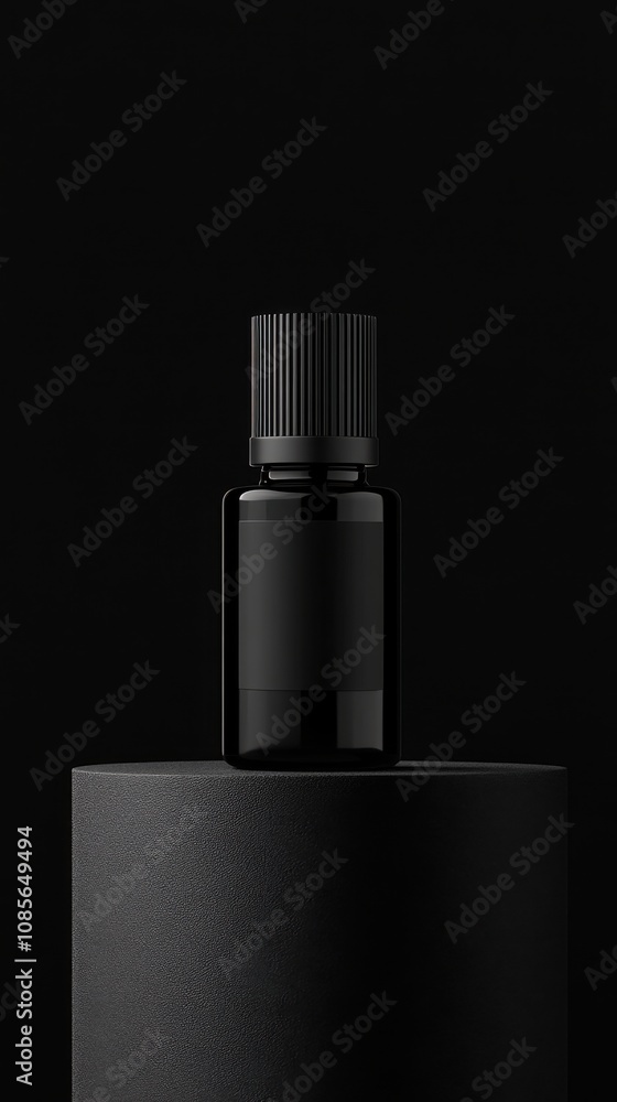 Bold and impactful product mockup on dark isolated background with focus on sharp details and modern aesthetics Bold and impactful product mockup on dark isolated background with focus on sharp details and modern aesthetics